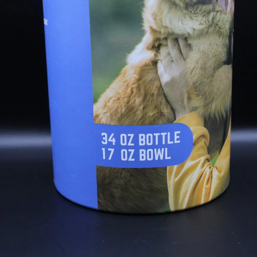 Insulated Dog Travel Water Bottle With Detachable Bowls